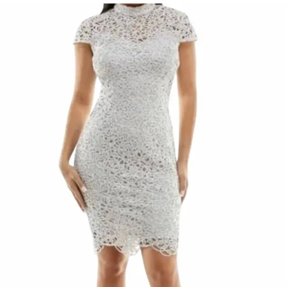 Women's Dress Premier Amour Formal silver Gray Party C